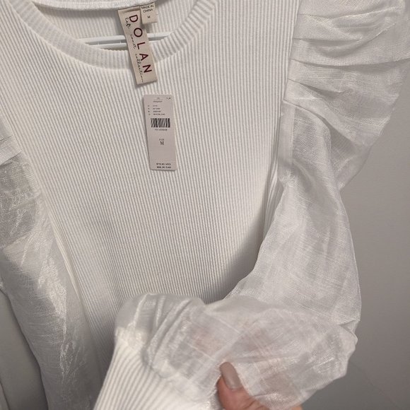 DOLAN by anthropologie puff sleeve top - Picture 4 of 7